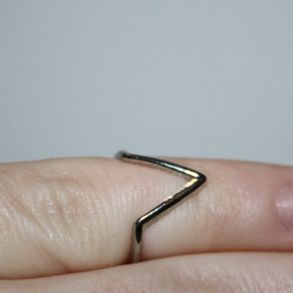 Nwot silver mid-ring size 3.25